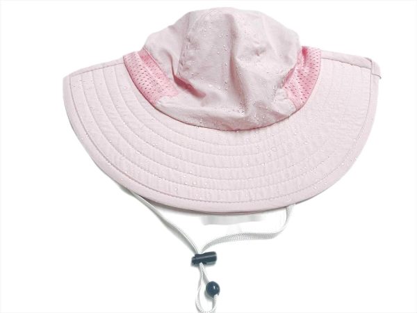 Baby Sun Hat Toddler Kids Boys Girls Wide Brim Beach Hats with Sunglasses UPF 50+ Plain Caps with Neck Flap - Image 8